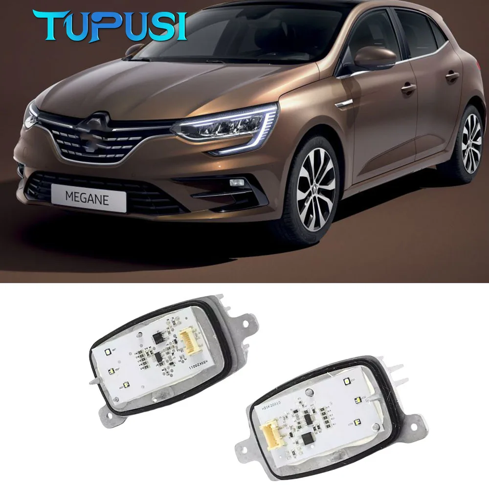 Фото Модули дневных ходовых огней белого света L & R 285753299 285759447 для Renault Megane IV Angel Eyes DRL №1