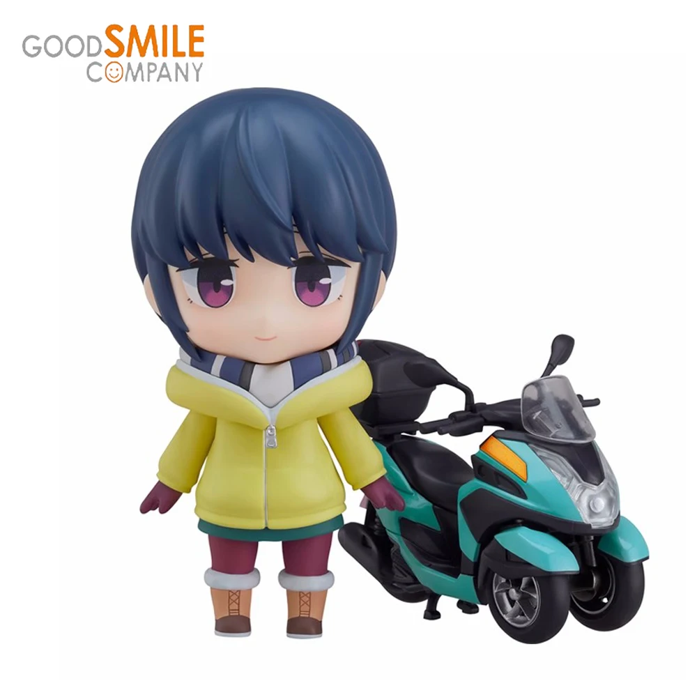 

Good Smile Original Nendoroid Shima Rin 9CM Anime Action Figure PVC Q Version Yuru Camp GSC Collectile Model Toys Birthday Gift