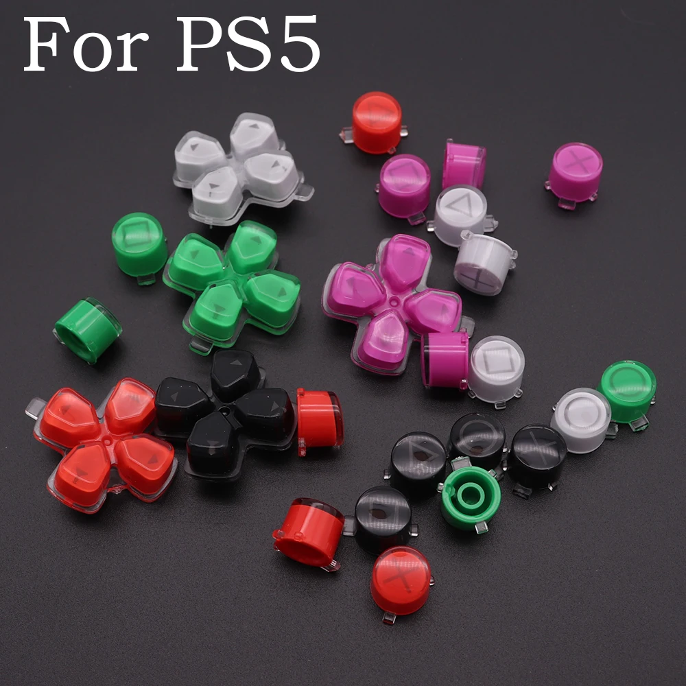 

10 комплектов для PS5 кнопок управления направлением для PS 5 кнопки контроллера перекрестная железная Кнопка геймпад