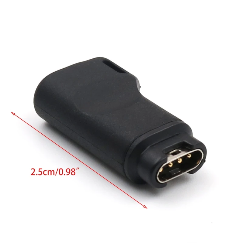 Преобразователь заряда USB C гнездо в 4-контактный разъем для Approach S40 S60 X10 Venu
