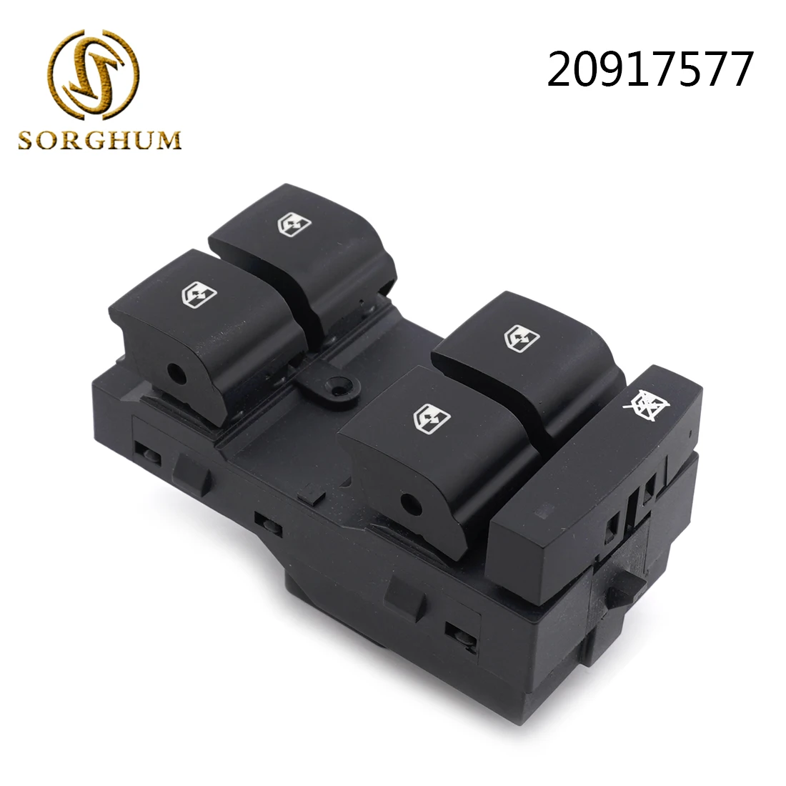 

SORGHUM Black 8 Pins Electric Master Power Window Control Switch 20917577 20917599 For Chevrolet Cruze Malibu GMC
