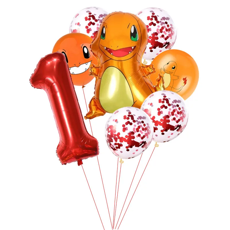 8 шт. детский латексный воздушный шар Покемон |