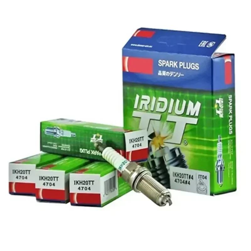 

4/6 шт. новая двойная иридиевая свеча зажигания для TOYOTA LEXUS HONDA VOLVO SUBARU BENZ NISSAN IKH20TT-4704 IKH20TT 4704