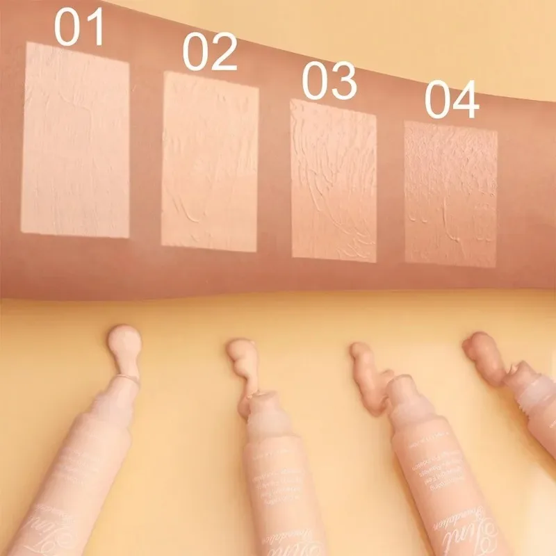 Жидкая основа с высокой степенью покрытия осветляющая для лица консилер макияжа