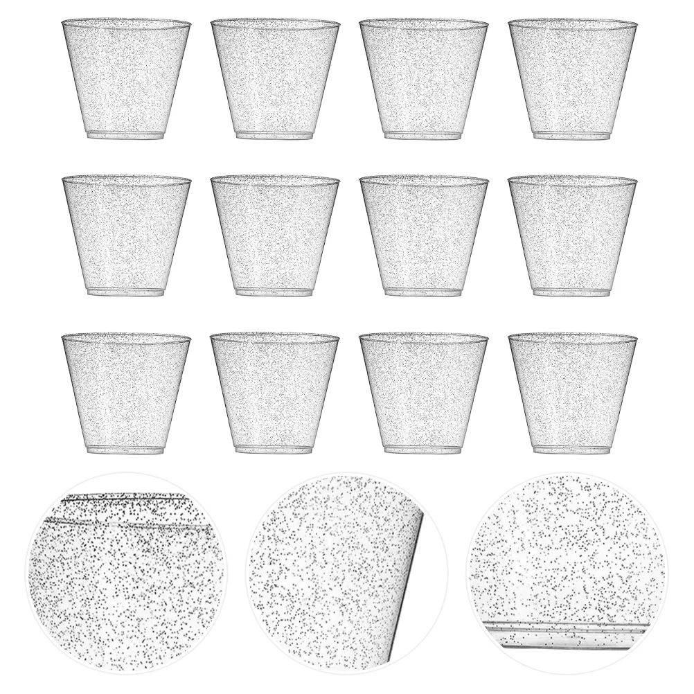

Cup Cups Clear Party Dessert Smalljuice Appetizersample Portion Sundae Drinking Cold Disposable Mini Parfait Cream Ice Jelly