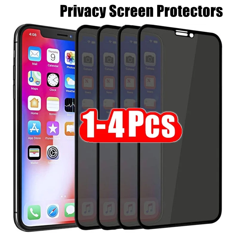 

28-Degrees Privacy Screen Protector for IPhone 12 14 Pro Max 13 Mini Anti-spy Protective Glass for iPhone 11 XS XR X 8 7 Plus SE