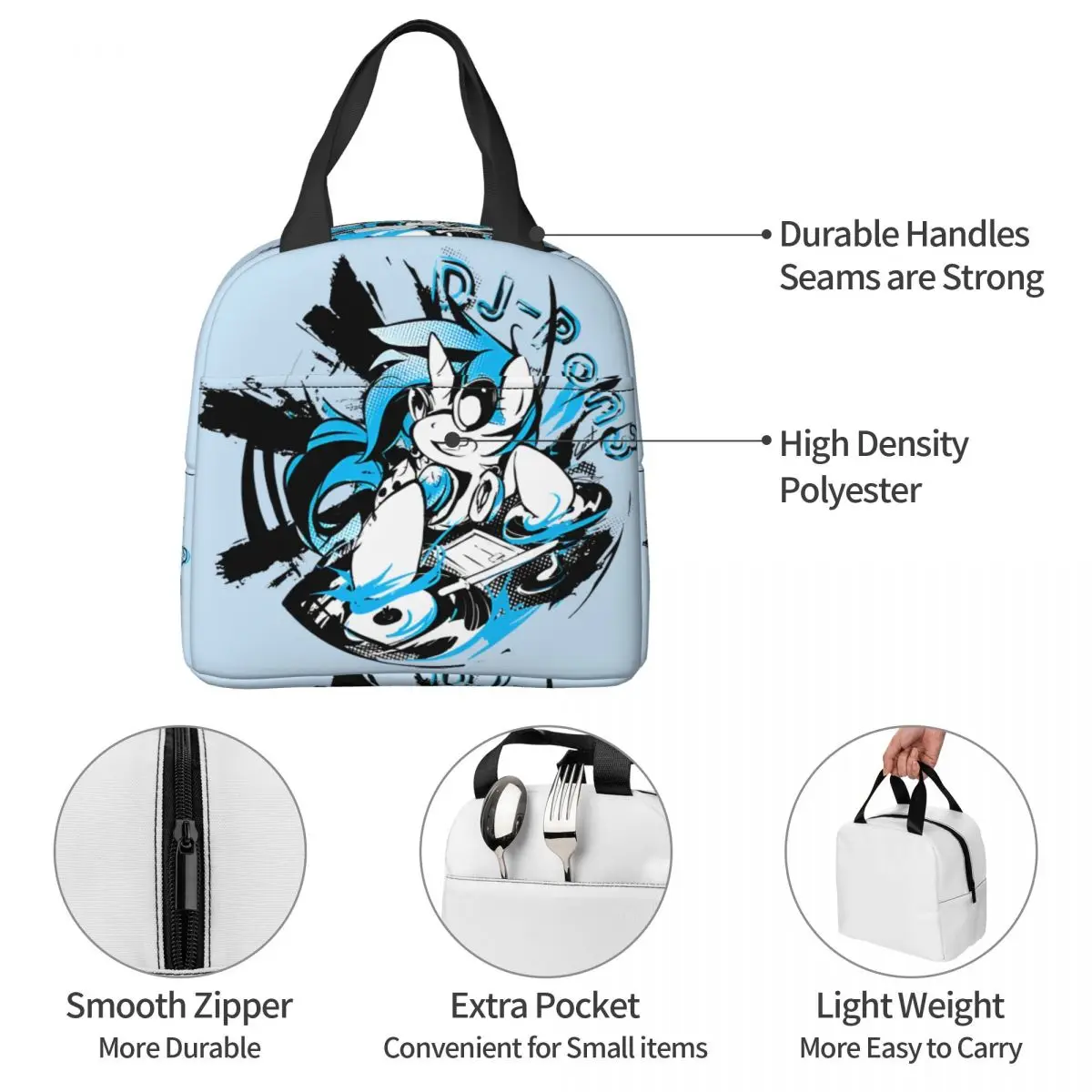 Герметичная изолированная сумка-холодильник для мужчин и детей My Little Pony