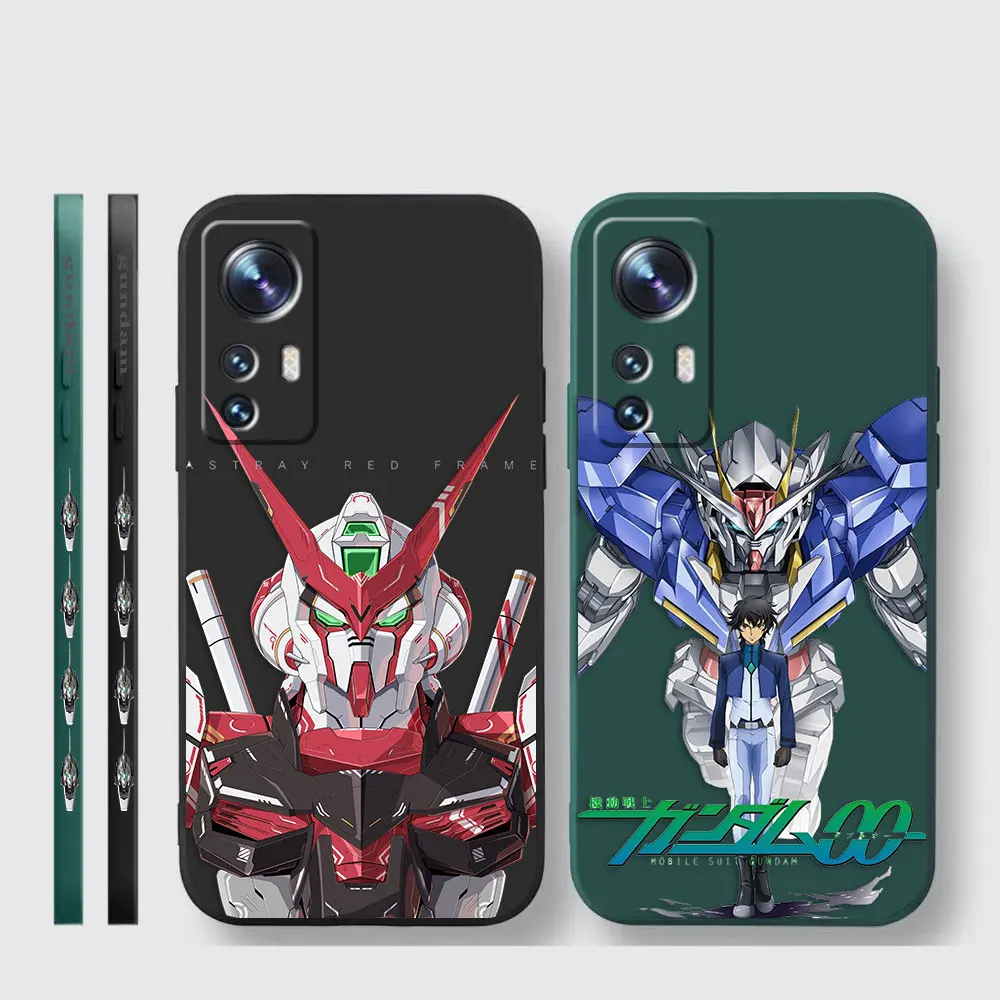 Phone Case For Xiaomi 13 12 12T 12S 11 11T 10 10S 9 8 Pro Ultra Lite Colour Case Cover Funda Cqoue Shell Capa G-Gundam Robot 00