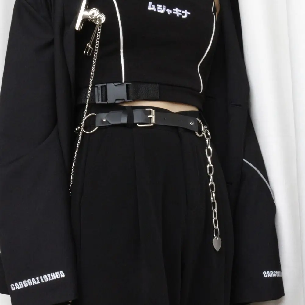 

Tassel Metal Buckle For Girls Adjustable Dress Waist Belts Women Trouser Decoration Matel Chain Belts Korean Waistbands