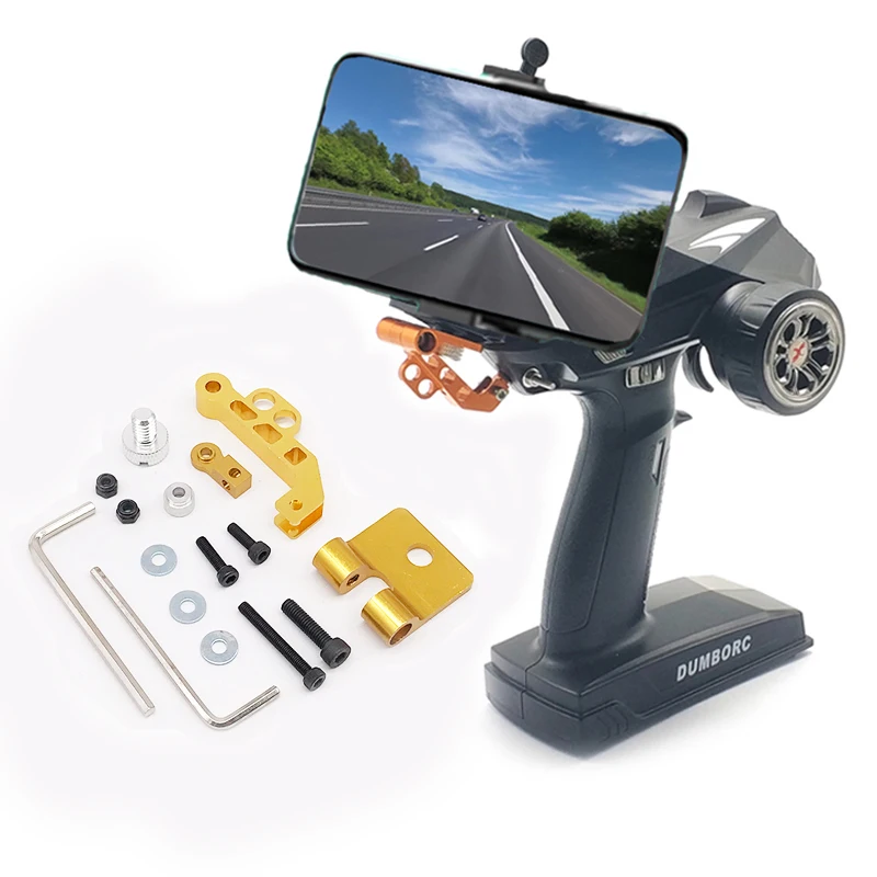 

Держатель для телефона, зажим, кронштейн, кронштейн, поддержка для пульта дистанционного управления передатчиком пельменного типа X6 X4 2,4G 6CH ...