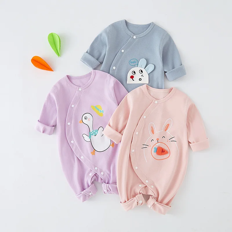 

Детский хлопковый комбинезон, на весну/осень