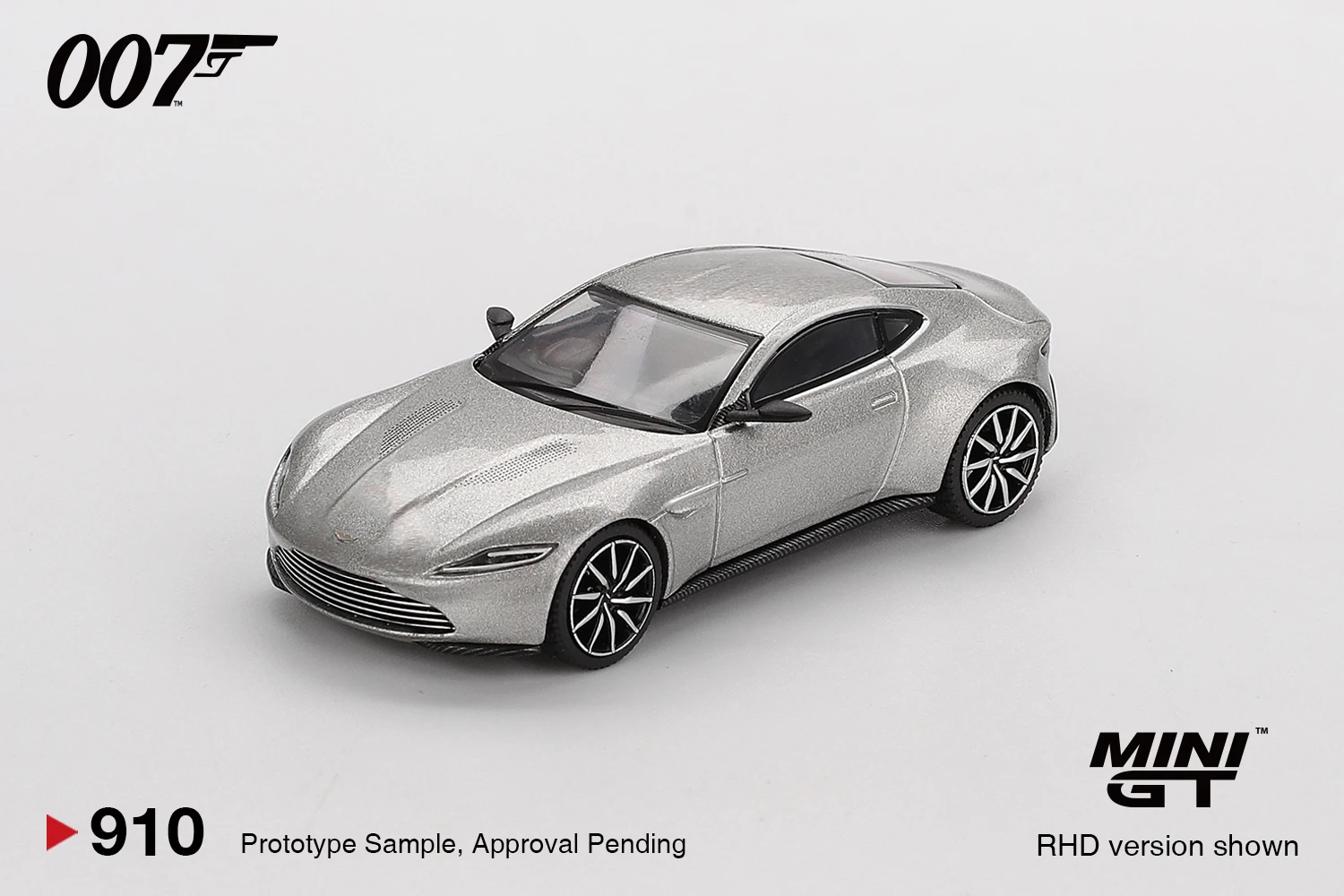 Фото MINIGT 1/64 Aston Martin DB10 Spectre MGT00910-007 Металлическая модель автомобиля из сплава, игрушка для мальчиков №2