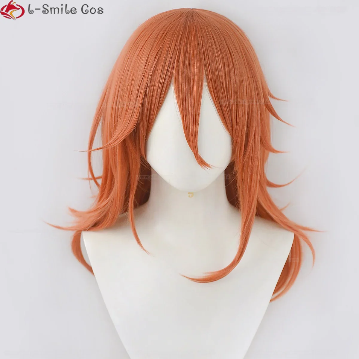 Парик для косплея Аниме Angel Devil термостойкие синтетические волосы 60 см с шапочкой