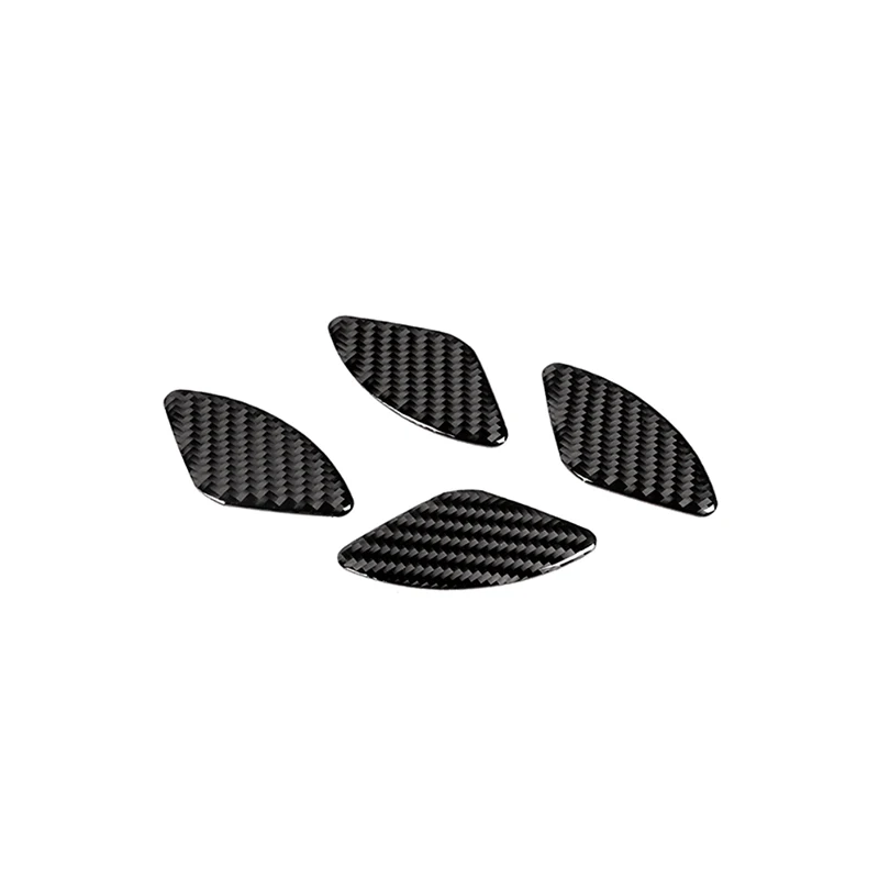 

Для Honda CRV 2007 2008 2009 2010 2011 Автомобильная панель из углеродного волокна для внутренней двери Дверная ручка Крышка рамы Защитная отделка