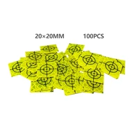new 100pcs super power green reflector sheet 20x20mm reflective tape target for surveying