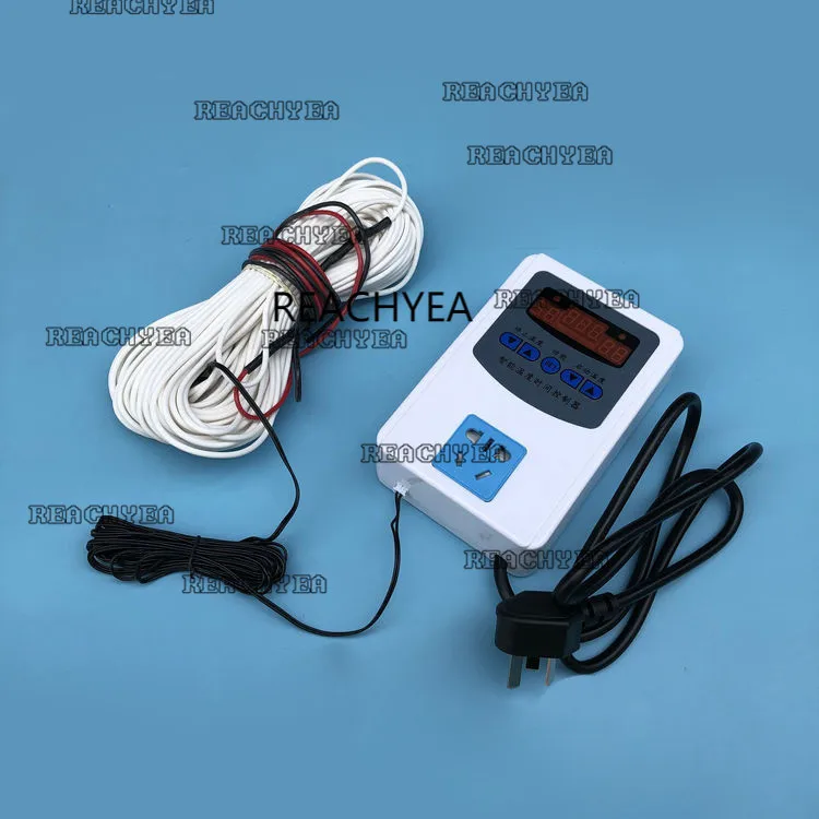 

Термостат для теплицы, инкубационный, нагревательный, с цифровым дисплеем, контроль температуры, регулировка температуры