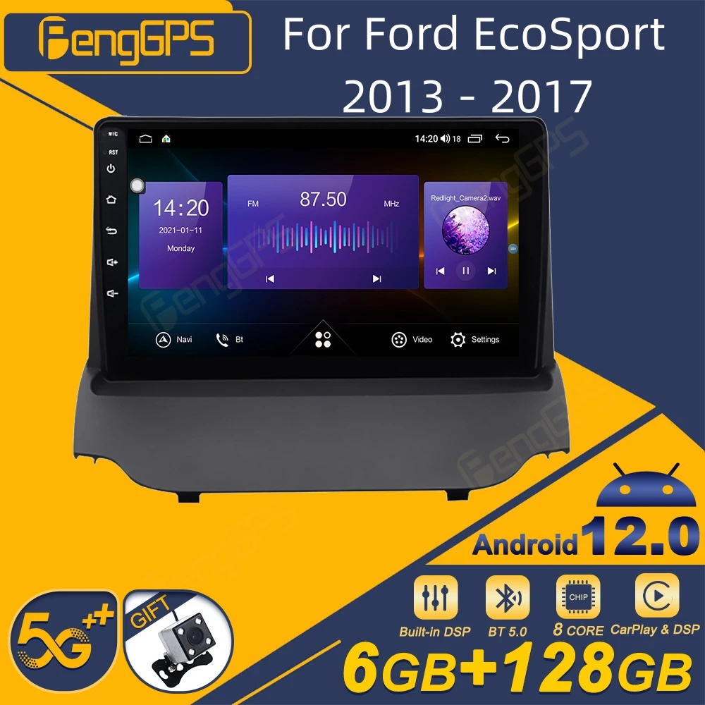 

For Ford EcoSport 2013 - 2017 Android Car Radio 2Din Stereo Receiver Autoradio Multimedia Player GPS Navi Head Unit Screen