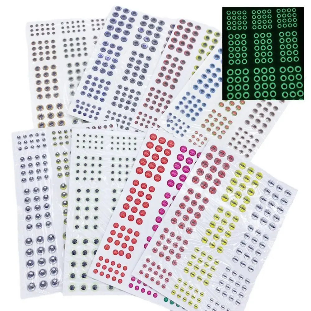 183 шт. голографические 3d-приманки для ловли рыбы 3 мм 4 5 6