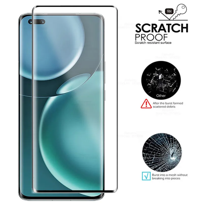 9D изогнутый чехол из закаленного стекла для Honor Magic4 Pro защитная пленка экрана Magic 4