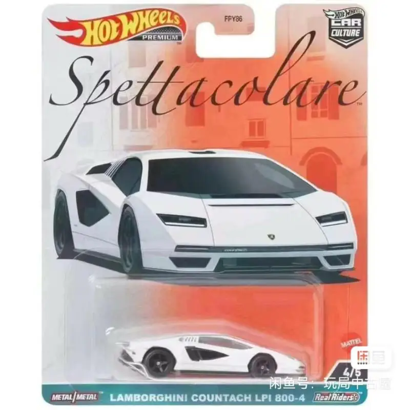 Модель автомобиля Hot Wheels 1:64 Spetta Lego Alpha Romeo Giulia 155 v6 ti Lamborghini countach lp5000 lp800-4 Lancia