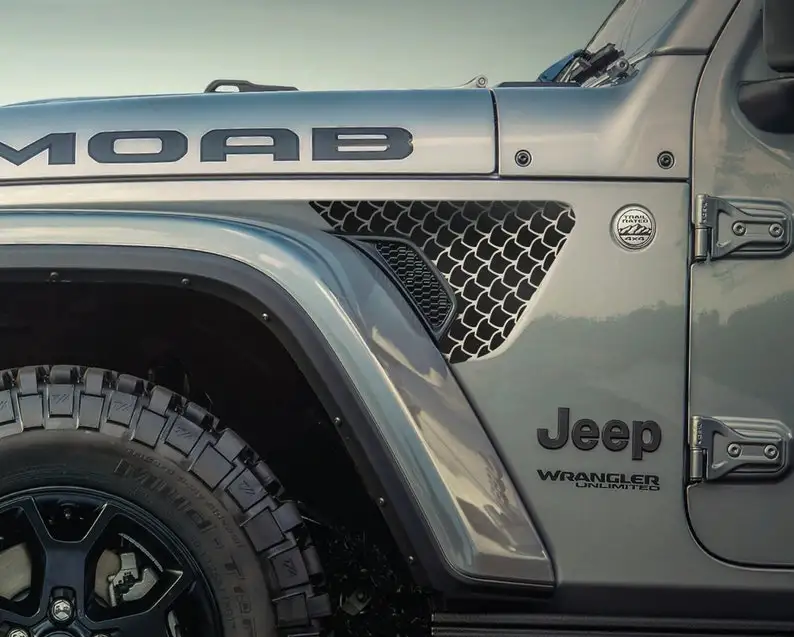

Виниловая наклейка для Jeep Wrangler JL/Jeep Gladiator JT 2018-2022