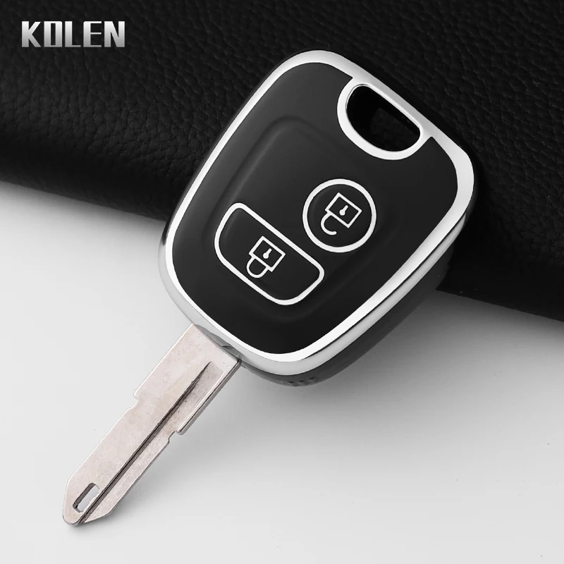 

Чехол Для Ключей Из ТПУ Для Peugeot 106 107 206 207 307 Citroen C1 C2 C3 C4 XSARA PICASSO Toyota AYGO-автомобильный Защитный ...