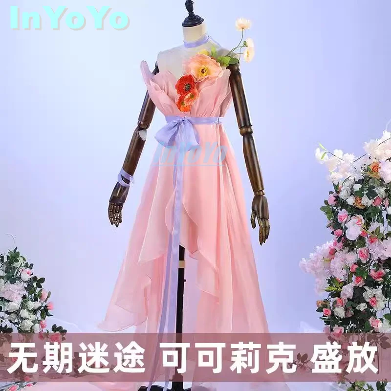 InYoYo Coquelic Косплей Костюм Аниме Путь в никуда Женское милое платье Униформа