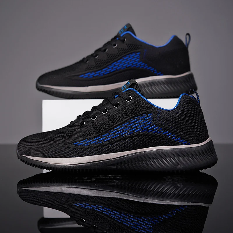 Ultra-light Walking Shoes Male New 2022 Autumn Outdoor Trend Casual Breathable Non-slip  Mens Running Shoes Big Size 46 Sneakers