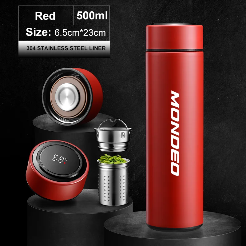 Для Ford Mondeo термос из нержавеющей стали 500 мл автомобильная кофейная чашка чайная