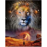 5d diamond painting star lion and man full drill by number kits for adults diy diamond set arts craft decorations a0948