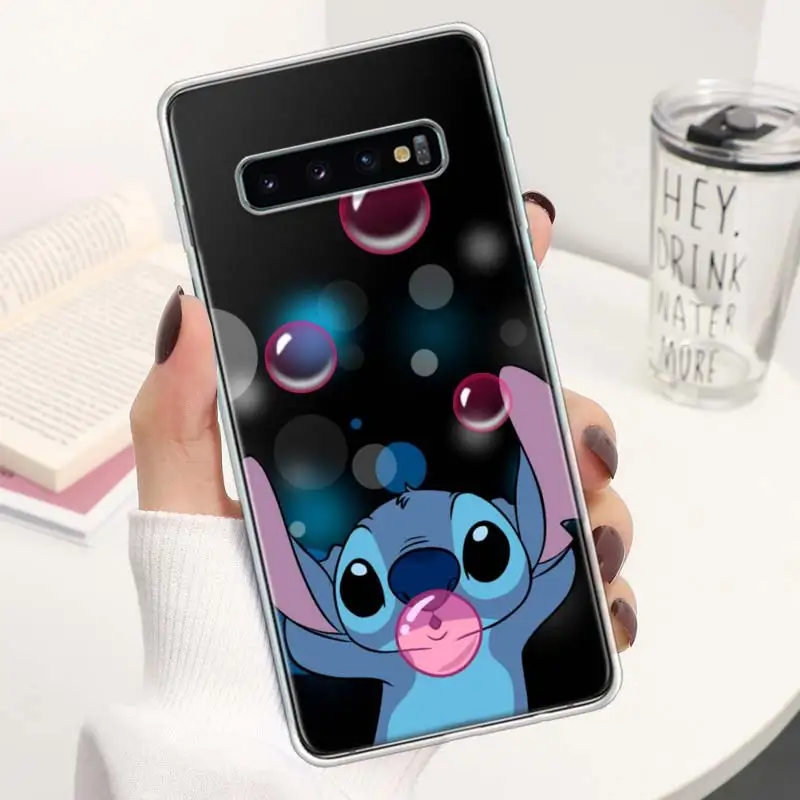 Мультяшный милый чехол S-Stitch для телефона Samsung Galaxy Note 20 Ultra 10 Plus 9 8 M12 M21 M30S M31 M32 M51 M52 J4