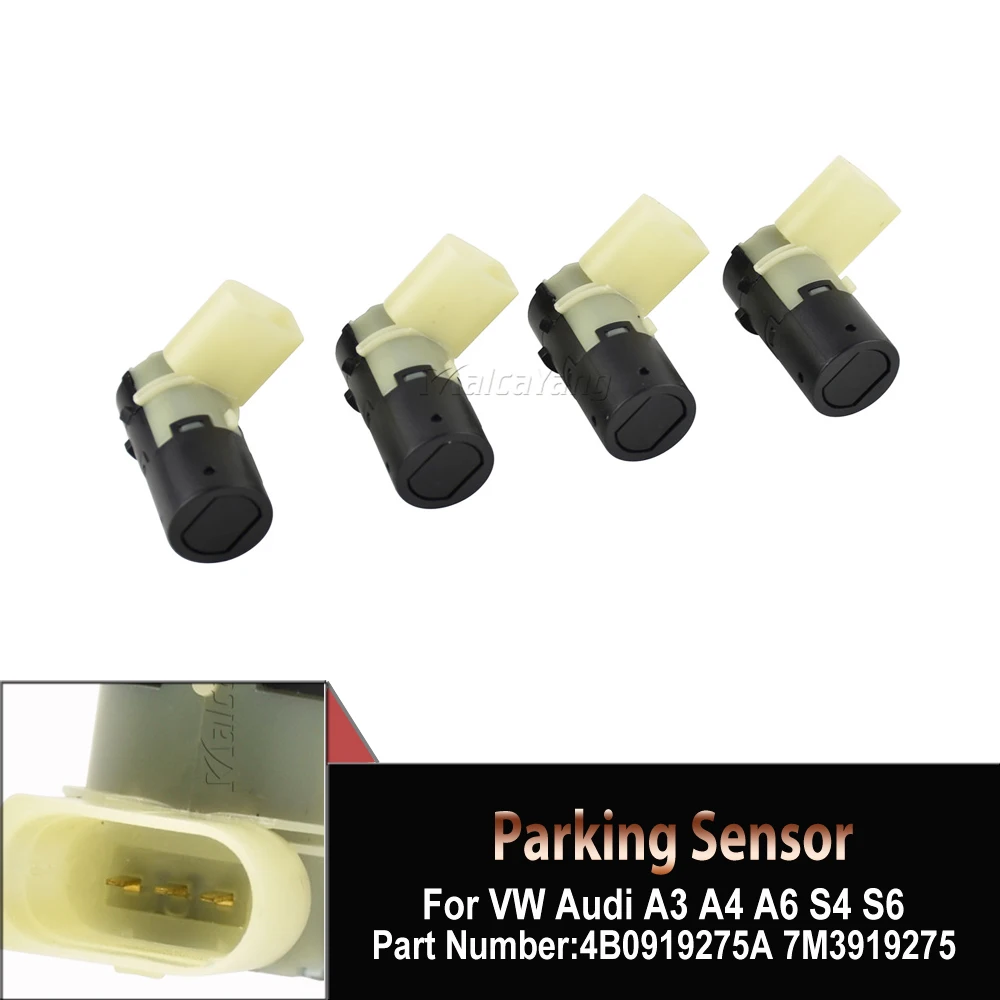 4 шт. новый датчик парковки PDC 4B0919275 для VW Sharan syncro/4Motion 2000-2008 7M3919275A 7M3919275