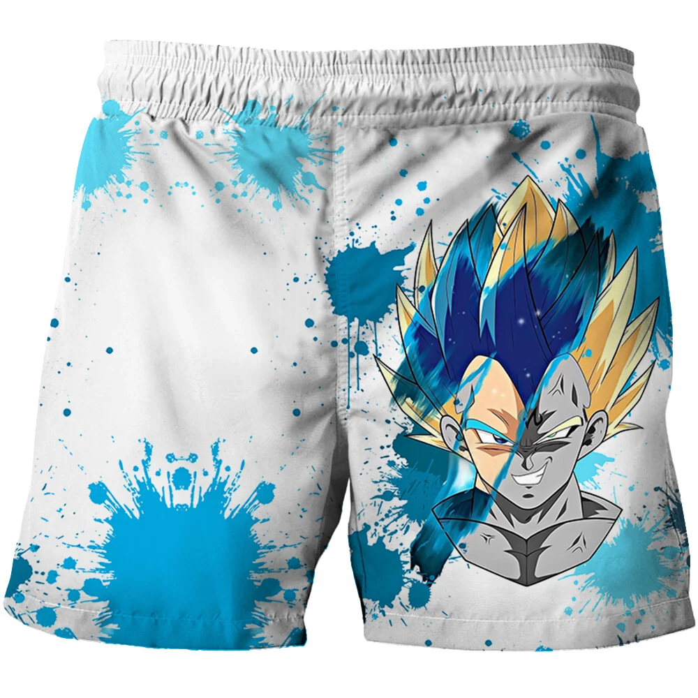 Fashion Dragon Ball Z pants For Kids Girls Boys Harajuku Beach pants for children Couples Clothes 3D Cartoon Print shorts pants