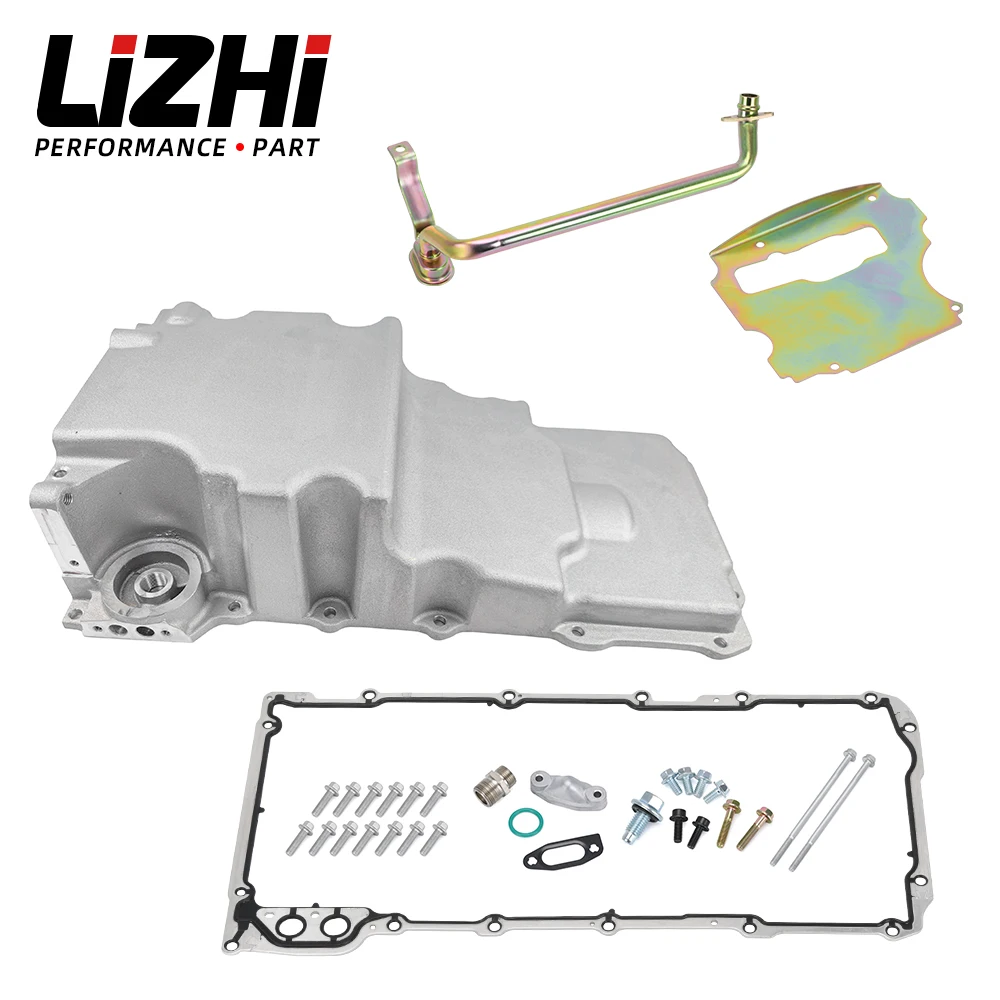 

For LS Swap Conversion Oil Pan Retrofit Kit Low Profile LS1 LS2 LS3 LS6 4.8 5.3 6.0 6.2 For Camaro Nova F-body LZ-KIT10