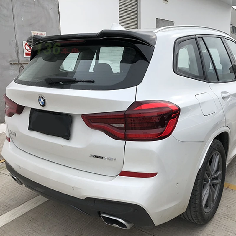 

For BMW X3 G01 2018-2019 high quality Carbon Fiber rear boot Wing Spoiler Rear Roof Spoiler Wing Trunk Lip Boot Cover