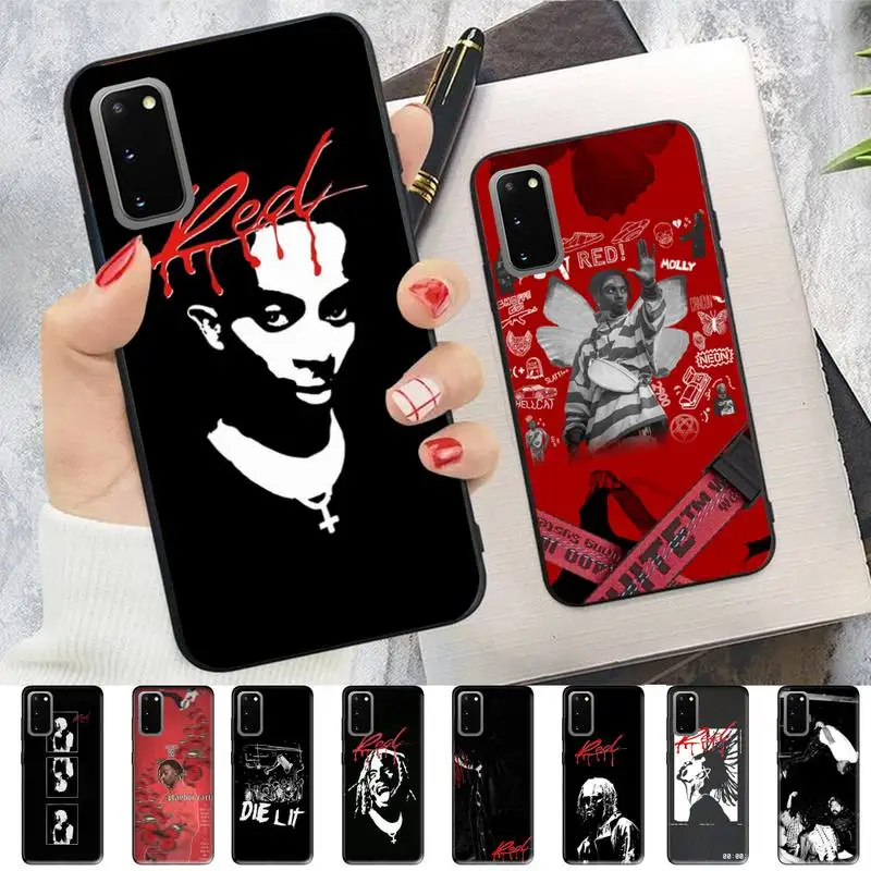 

Playboi Carti M3tamorphosis 'WHOLE LOTTA RED' Phone Case for Samsung S10 21 20 9 8 plus lite S20 UlTRA 7edge