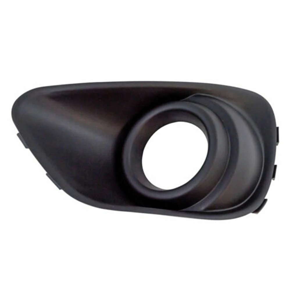 

1pc Black Left Side Front Bumpe Fog Light Lamp Bezels For Jeep For Compass 2011-2017 ABS Plastic Car Lights Accessories