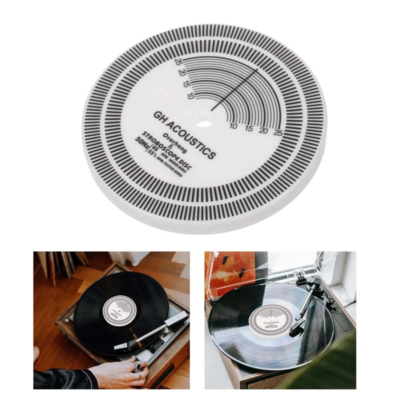 Надежные проигрыватели стробоскопический диск коврик для стробоскопа