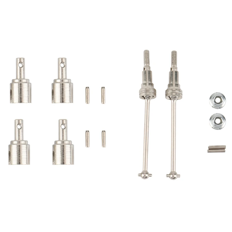 

Металлический дифференциал для HBX 16889 16889A 16890 16890A с металлическим передним приводным валом M16105 для HBX 16889 16889A, 4 шт.