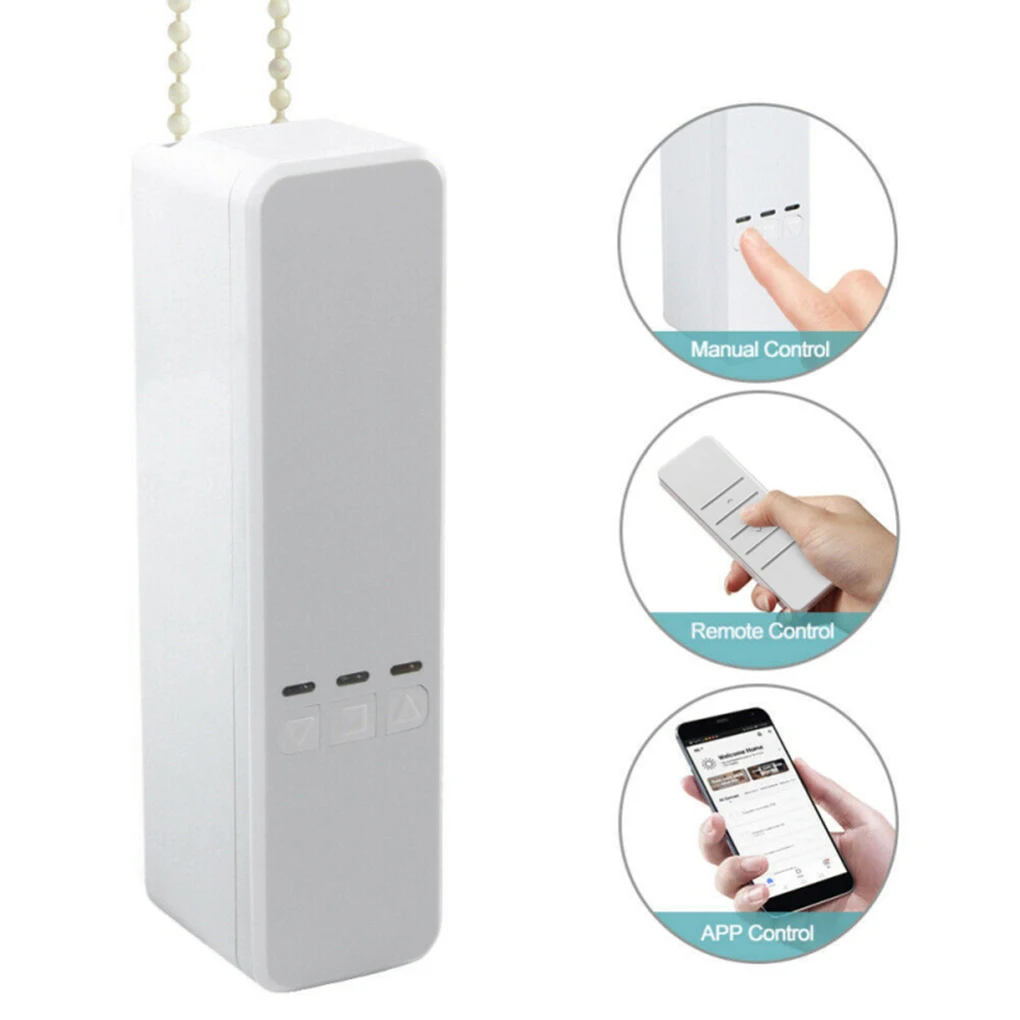 

Curtain Motor Phone APP Remote Control Blind Motor Voice Control WiFi Smart Curtain Driver EU Plug