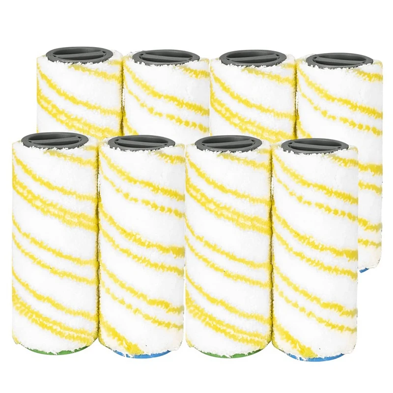 

8 Pcs Roller Brush Replacement Accessories For Karcher FC5 FC7 FC3 FC3D Electric Floor Cleaner