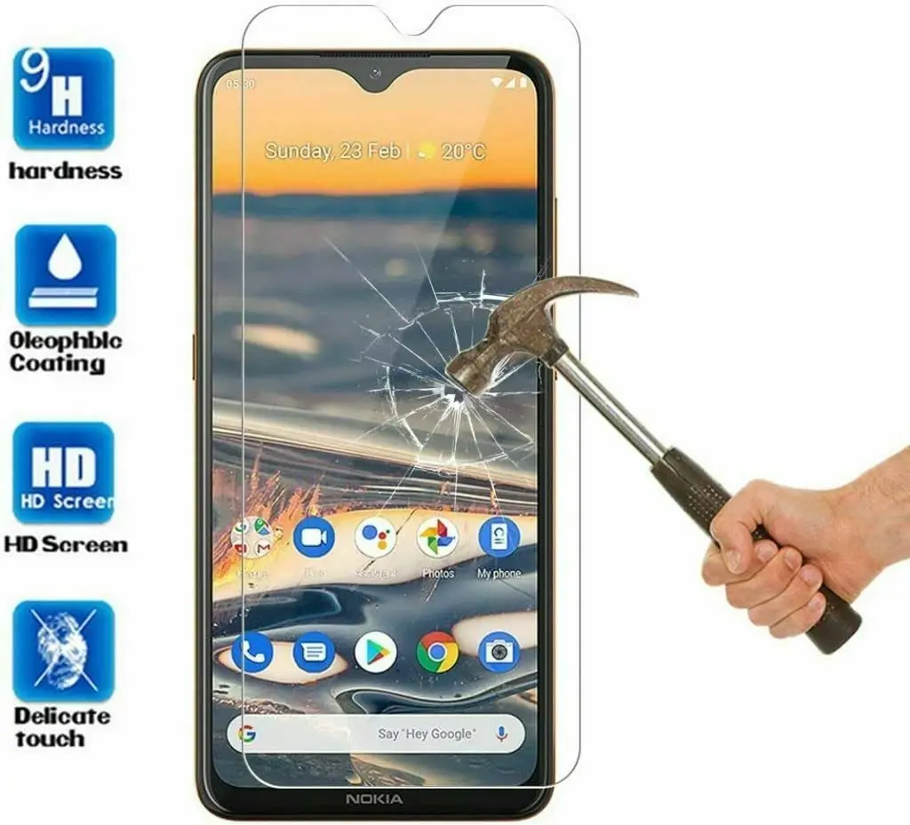 

Для Nokia C31 G400 C21 G21 G11 C30 G50 2,4 1,4 C20 C10 G20 G10 G300 Plus закаленное стекло 9H 2.5D защита для экрана Защитная пленка