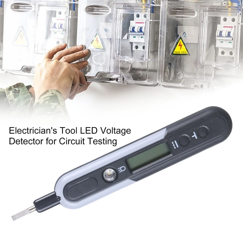 Электрический тестер четкий дисплей удобный зажим конструкция ручка для