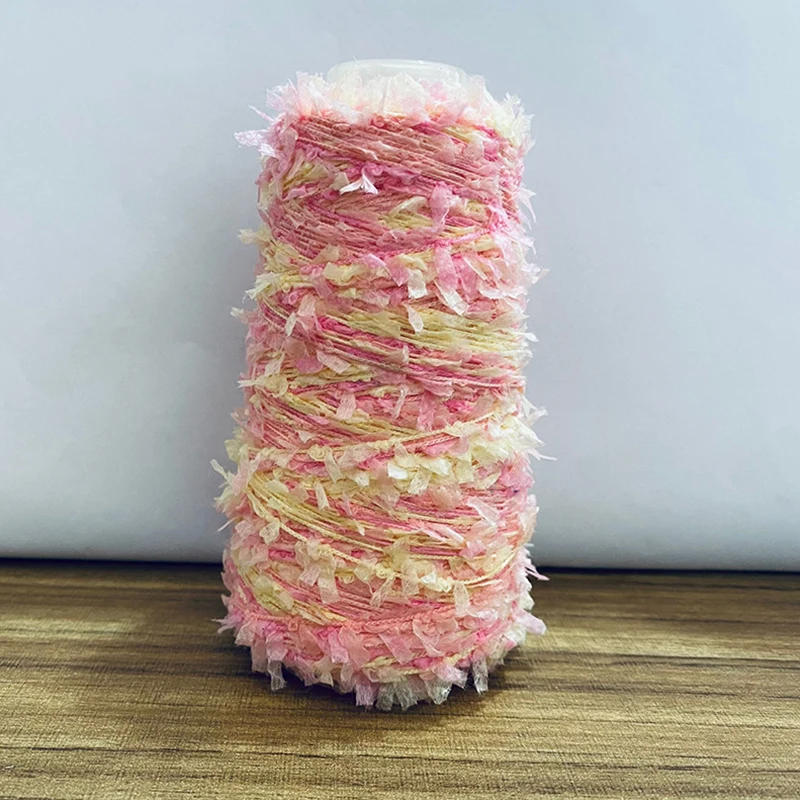 Пряжа Из Бумаги Ручной Вязки Colorfu 50 Г/шарик Смешанный Материал Чесаного