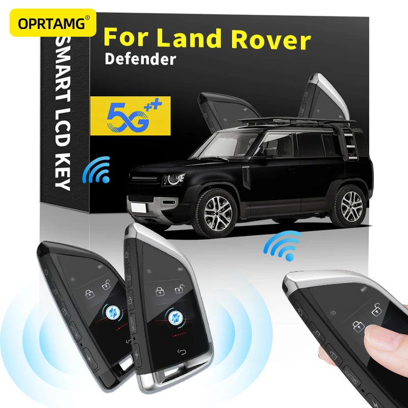 

Car smart LCD key accessories keychain key case For Land Rover Defender 2000 2001 2002 2003-2017 2018 2019 2020 2001 2002