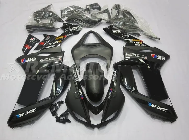 

Style New ABS Fairings Kits Fit For Kawasaki Ninja ZX-6R ZX6R 2007 2008 07 08 Bodywork Set Black