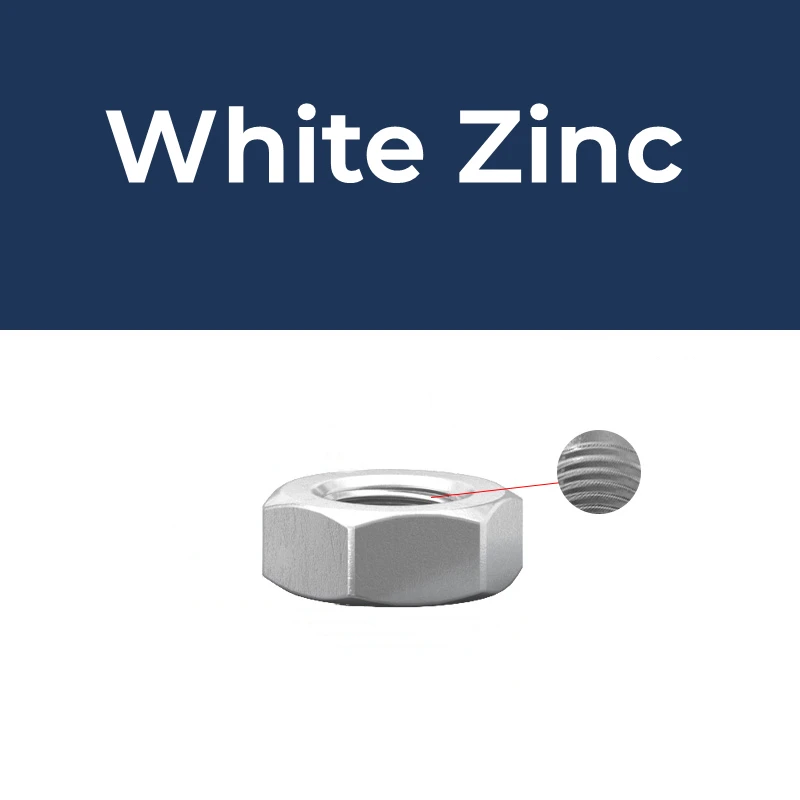 

Шестигранные гайки из углеродистой стали M7 M8 M9 M10 M12 M14 M16