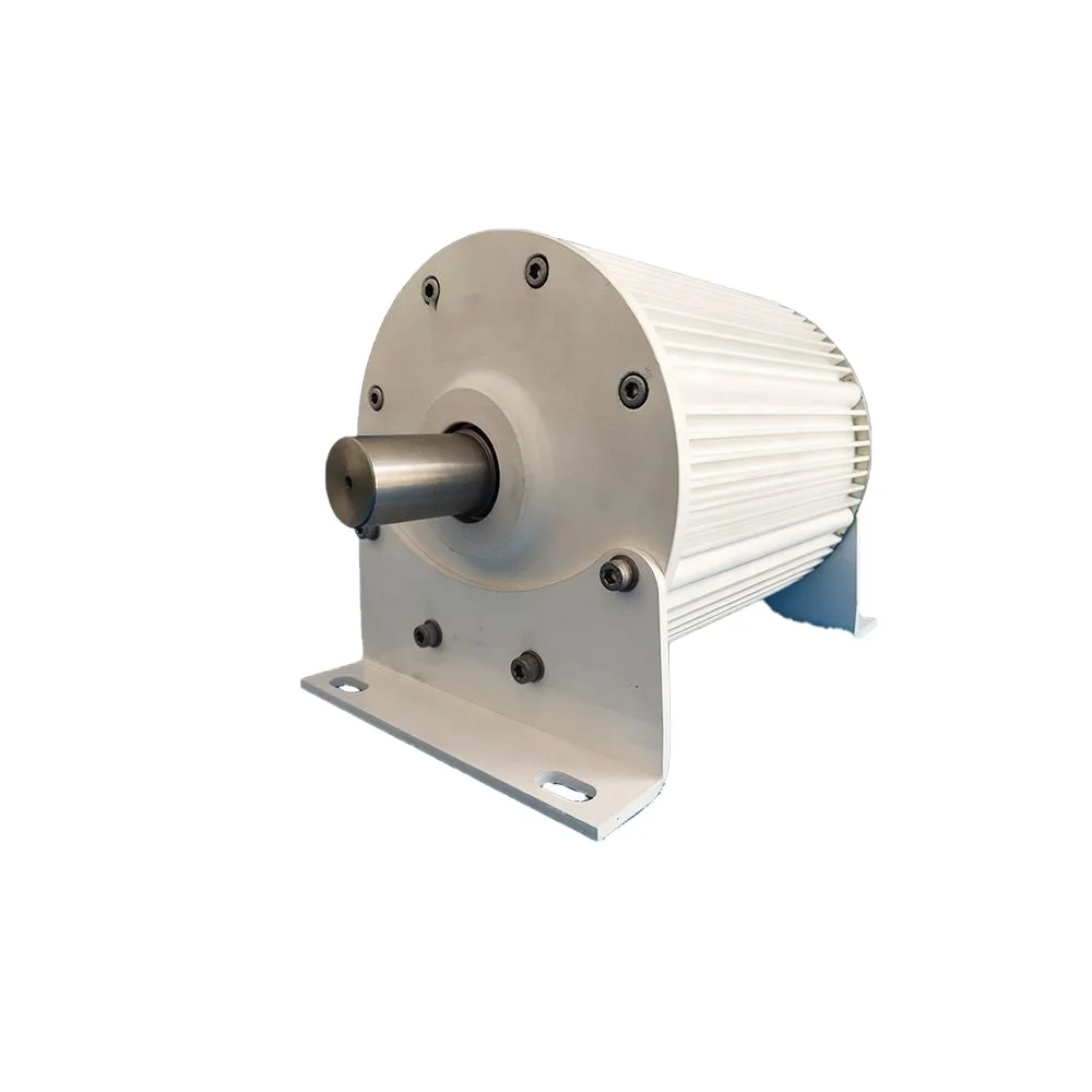 Генератор переменного тока 24 В 96 в 380 В, генераторы переменного тока без зубчатой передачи с постоянным магнитом и низким оборотом в минуту для двигателя ветровой турбины, 1 кВт-10 кВт