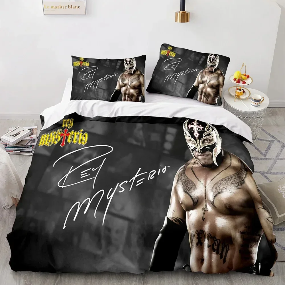 WWE EAW Комплект постельного белья Single Twin Full Queen King Size Wrestling Game Bed Set Комплекты
