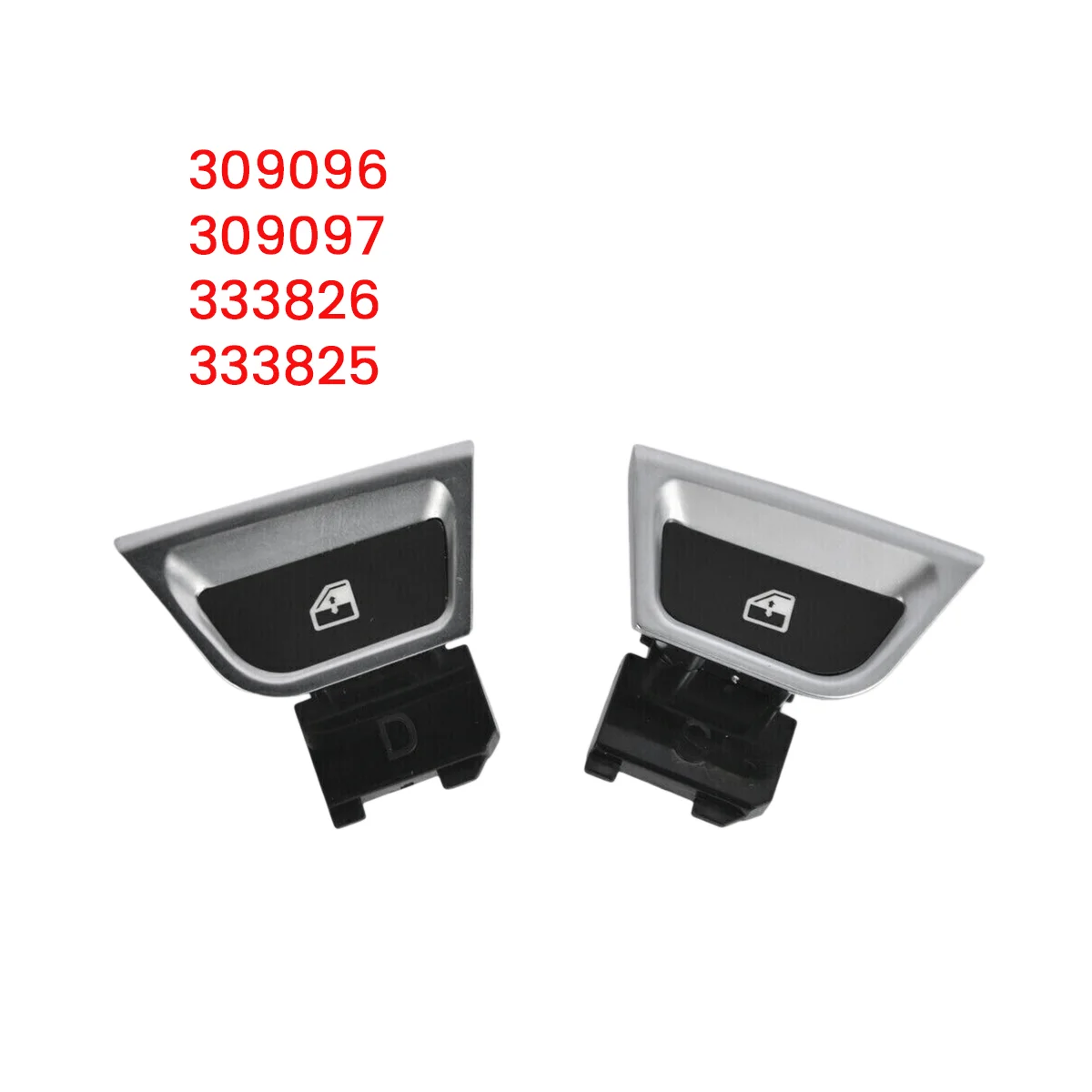 Левый электрический выключатель стекла + подставка 309097 для Ferrari California T 2015-2018